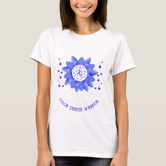 Ich bin die Blume des Sturmkolofonkrebs T-Shirt (Vorderseite)