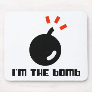 Ich bin die Bombe Mousepad
