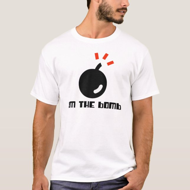 Ich bin die Bombe T-Shirt (Vorderseite)