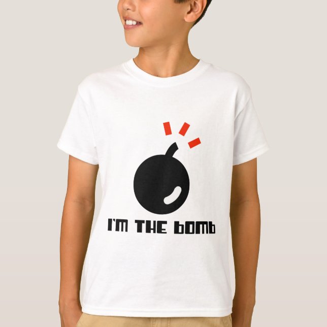 Ich bin die Bombe T-Shirt (Vorderseite)