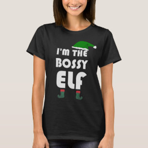 Ich bin die Bossy Elf-lustige T-Shirt
