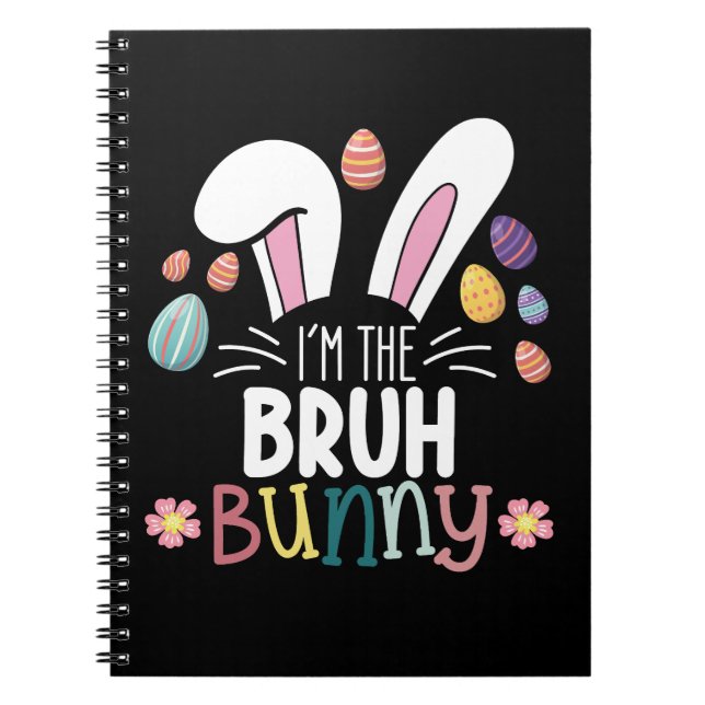 Ich bin die Bruh-Bunny-Ostern-Matching Notizblock (Vorderseite)