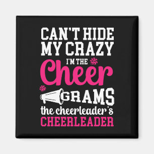 Ich bin die Cheer-Grams der Oma einer Cheerleader- Magnet