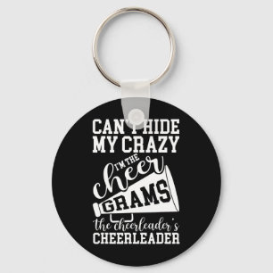 Ich bin die Cheer Grams einer Cheerleader-Grams-Om Schlüsselanhänger