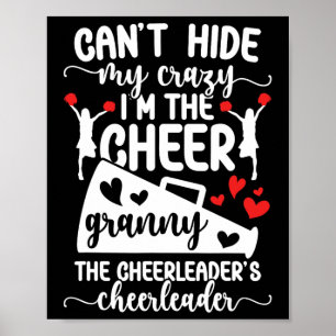 Ich bin die Cheer-Oma einer Cheerleader-Oma-Großmu Poster
