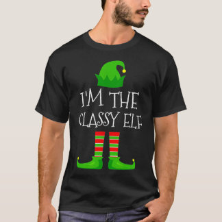 Ich bin die Classy Elf Familie, die Weihnachts-Paj T-Shirt
