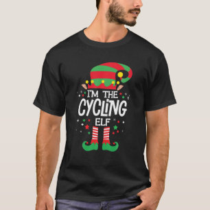 Ich bin die Cycling Elf Family Group, die Christma T-Shirt