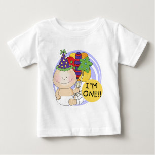 Ich bin die EIN Geburtstags-T-Shirts und die Baby T-shirt