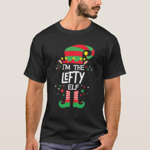 Ich bin die Familie der Lefty Elf, die Weihnachten T-Shirt