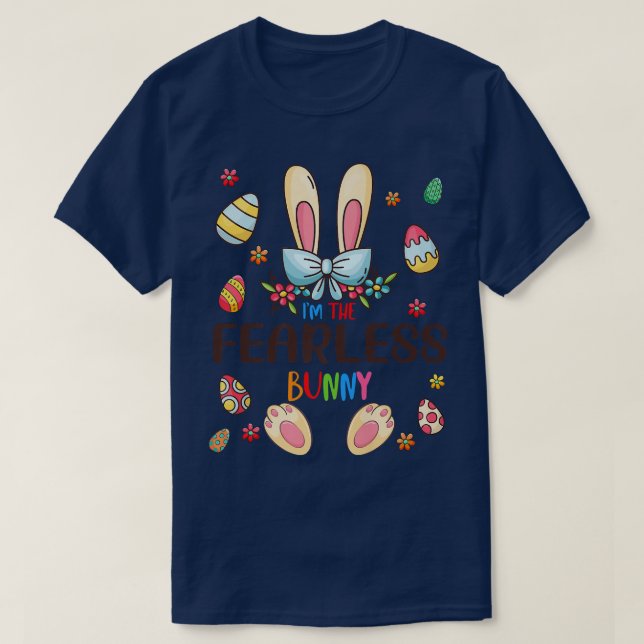 Ich bin die Familie des furchtlos sonnigen Osterta T-Shirt (Design vorne)