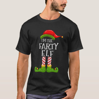 Ich bin die Farty-Elf-Gruppe, die Weihnachten mit T-Shirt