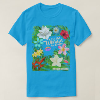 Ich bin die Frau, die dem T - Shirt die Schuld gib