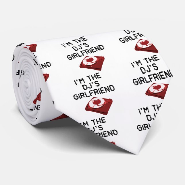 Ich bin die Freundin des DJ Krawatte (Gerollt)