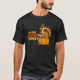 Ich bin die Gamer Türkei Funny Familie Matching Tü T-Shirt