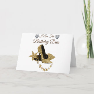 Ich bin die GeburtstagDiva Karte