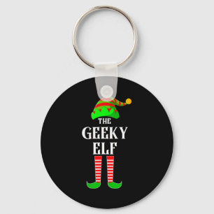 Ich bin die geeky Elf Familie passende Kostüm Chri Schlüsselanhänger