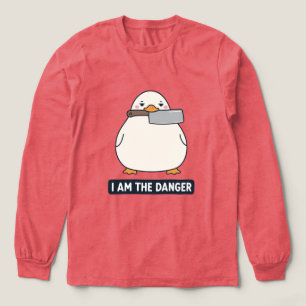 ICH BIN DIE GEFAHR Enten-Schneidermesser-Meme Tri-Blend Shirt