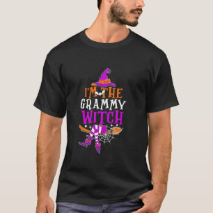 Ich bin die Grammy Hexe Shirt Funny Halloween Fami