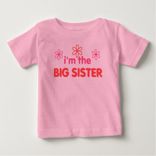 Ich bin die große Schwester Baby T-shirt