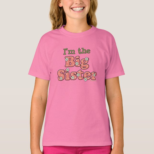 Ich bin die große Schwester des Shirts (Vorderseite)