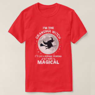 Ich bin die Großmutter Hexe Lustiges Halloween Gro T-Shirt