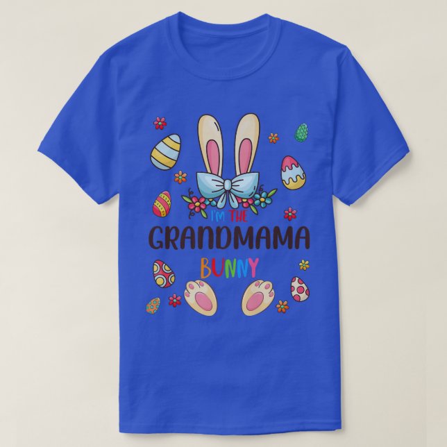 Ich bin die Großmutter-Osterhase-Matchfamilie T-Shirt (Design vorne)