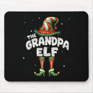 Ich bin die Großvater Elf Familie Matching Group C Mousepad
