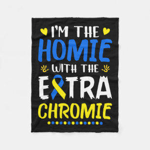 Ich bin die Heimat mit dem Extra-Chromie-Down-Synd Fleecedecke