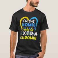 Ich bin die Heimat mit dem Extra-Chromie-Down-Synd