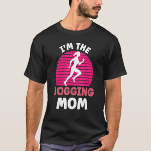 Ich bin die Joggen Mama Mutter Runner, die Mama Ma T-Shirt