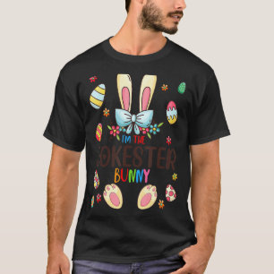 Ich bin die Jokester Bunny Oaster Day Matching Fam T-Shirt