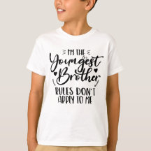 Ich bin die jüngste Bruderregel, die für mich nich