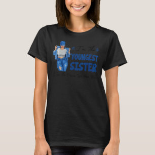 Ich bin die jüngste Schwester, auf die die Regeln T-Shirt