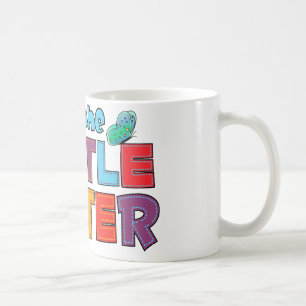 Ich bin die kleine Schwester Butterfly Tasse