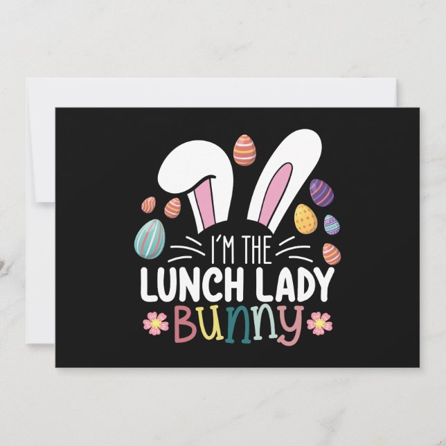 Ich bin die "Lady Bunny Oaster Matching" Einladung (Vorderseite)