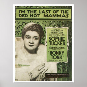 Ich bin die letzte Red Hot Mamas Songbook Cover Poster