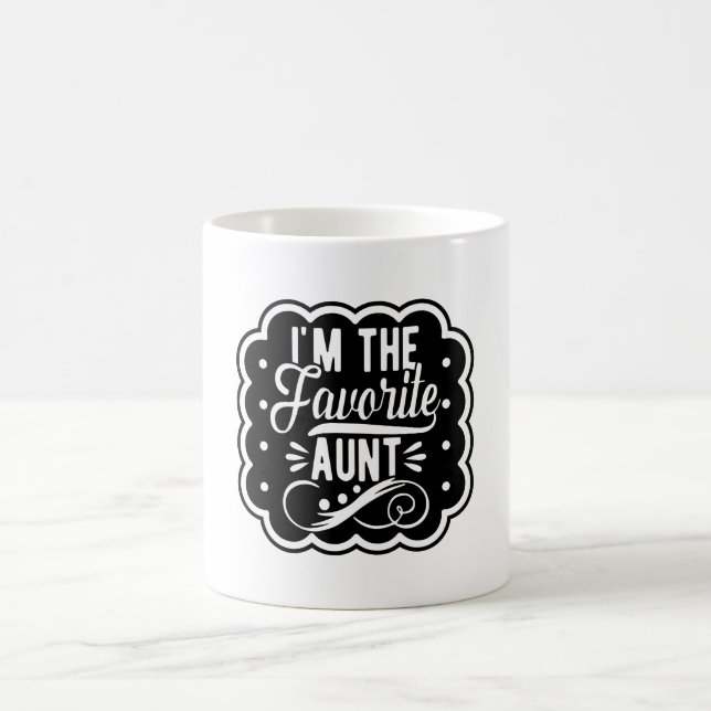 Ich bin die Lieblingstante Kaffeetasse (Mittel)