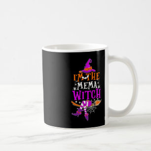 Ich bin die Mema Witch Fun Halloween Familie Match Kaffeetasse