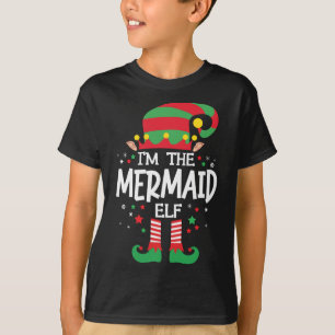 Ich bin die Memere Elf Funny Matching Weihnachten  T-Shirt