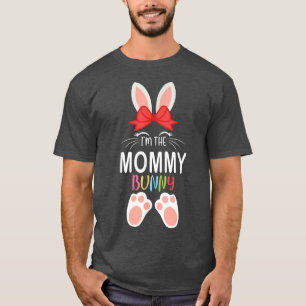 Ich bin die Mommy Bunny Matching Family Group Oste T-Shirt