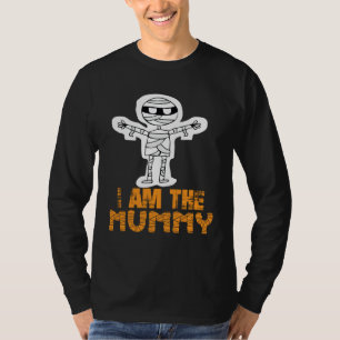 Ich bin die Mumie Halloween Candy Corn Vollmond Gr T-Shirt