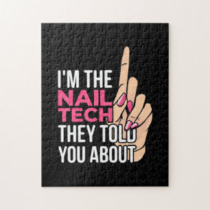 Ich bin die Nageltechnik Puzzle
