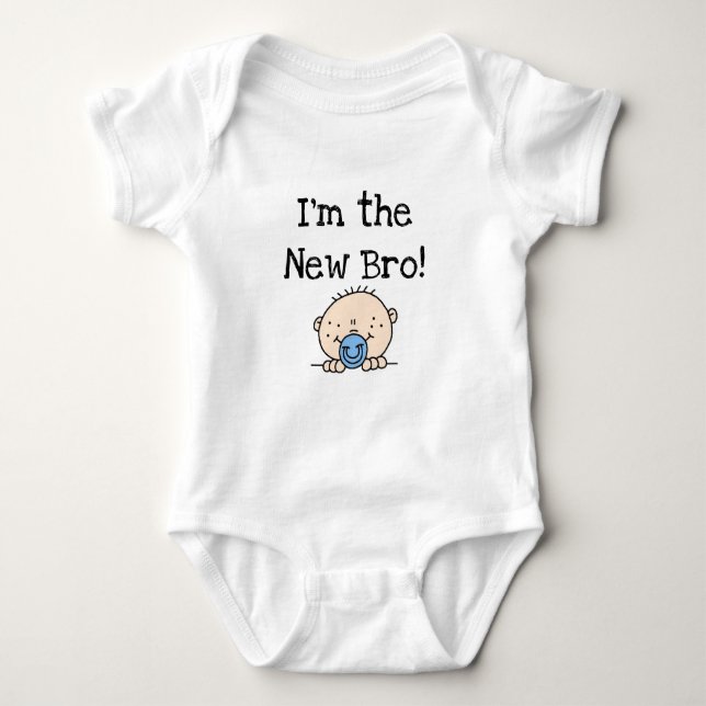 Ich bin die New Bro Tshirts und Geschenke (Vorderseite)