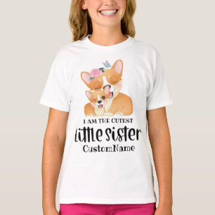 Ich bin die Niedliche kleine Schwester Niedlich Co T-Shirt