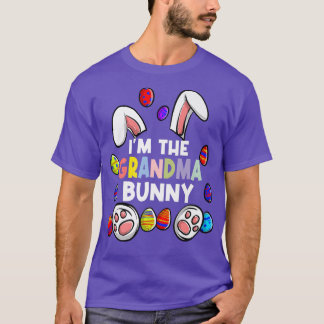 Ich bin die Oma Bunny Niedlich Bunny Familie Match T-Shirt