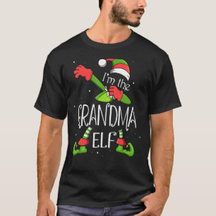 Ich bin die Oma Elf, die Weihnachtsmänner für F T-Shirt
