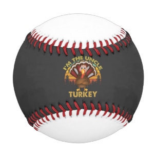 Ich bin die Onkel Türkei Familie Matching Erntedan Baseball