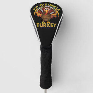 Ich bin die Onkel Türkei Familie Matching Erntedan Golf Headcover
