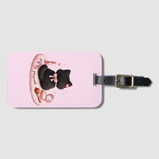 Ich bin die Prinzessin Gepäckanhänger (Vorderseite (Horizontal))