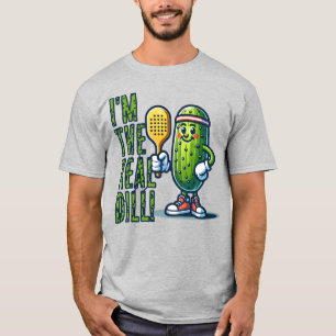ICH BIN DIE REALE DILL PICKLEBALL FUNNY SPORTY MAS T-Shirt